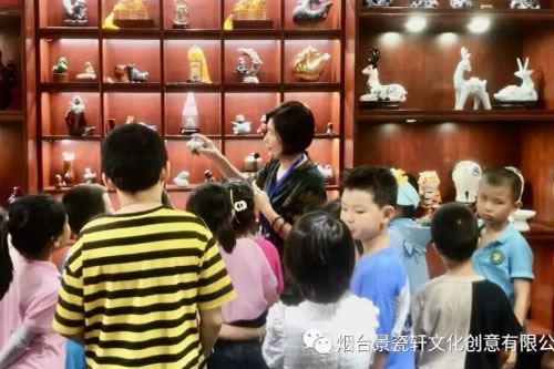 北京小学生相继相约景瓷轩——第四批夏令营活动